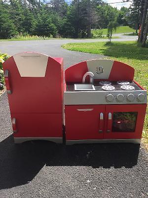 Masterkidz vintage kitchen set! Pots pans included!