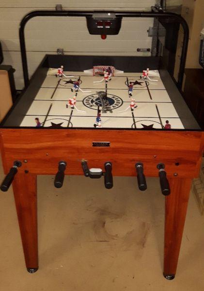 Table Hockey Game with Scoreboard