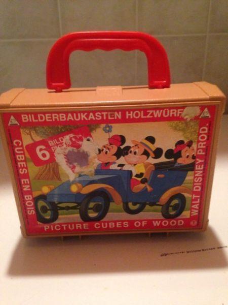 Vintage Walt Disney Wooden Puzzle