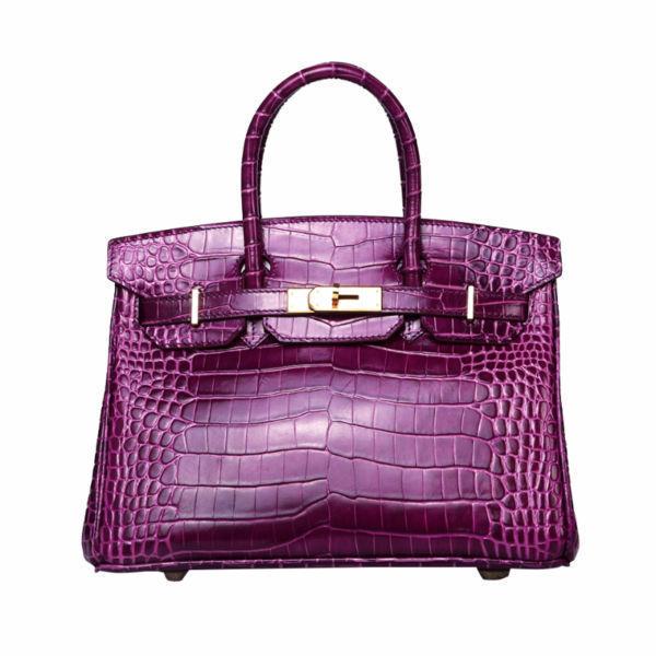 Korralaa Brand Handbag 30cm Crocodile Tote Bag for Women