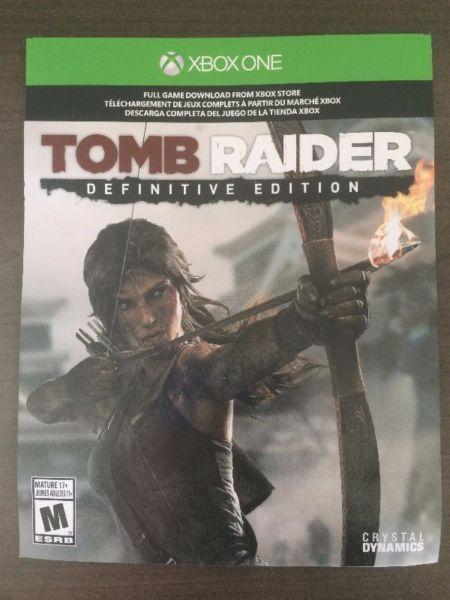 Tomb Raider Definitive Edition and Rise of the Tomb Raider