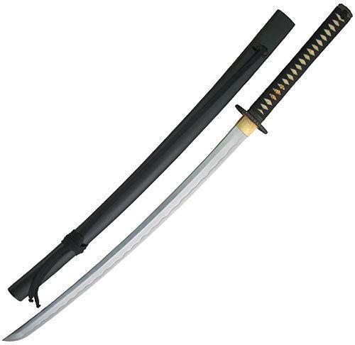2 New Paul Chen Samurai Swords & Wall Rack