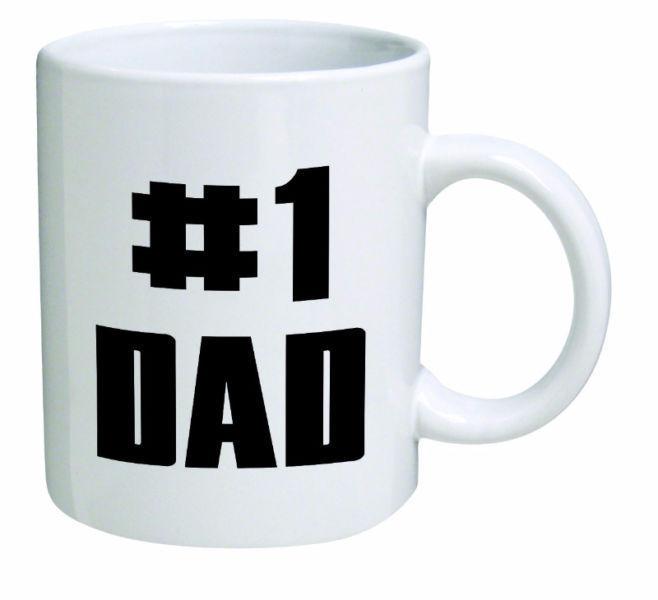 Father's day gifts Personalized Ceramic MugsTshirts-Brampton