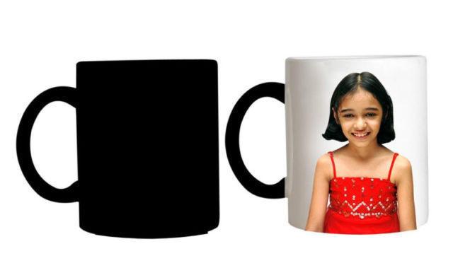 Magic Mug Personalized with Picture and Logos and Text