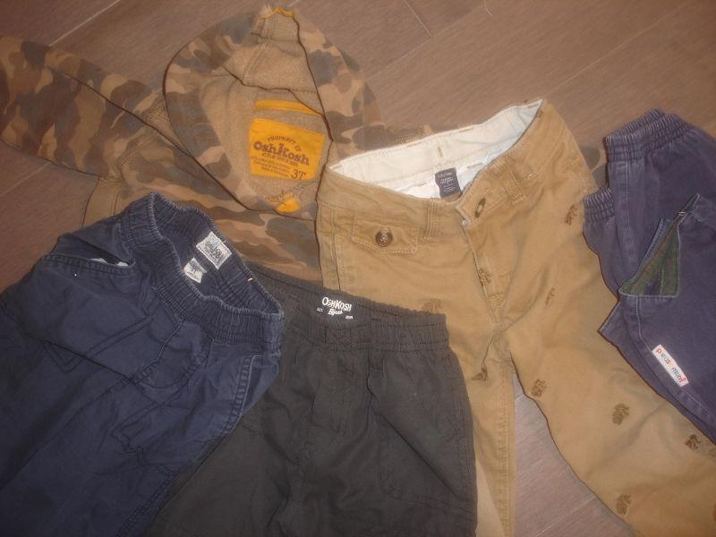 Lot of 5 pieces of Winter Pants & Jacket top, Boys Size 3 Years
