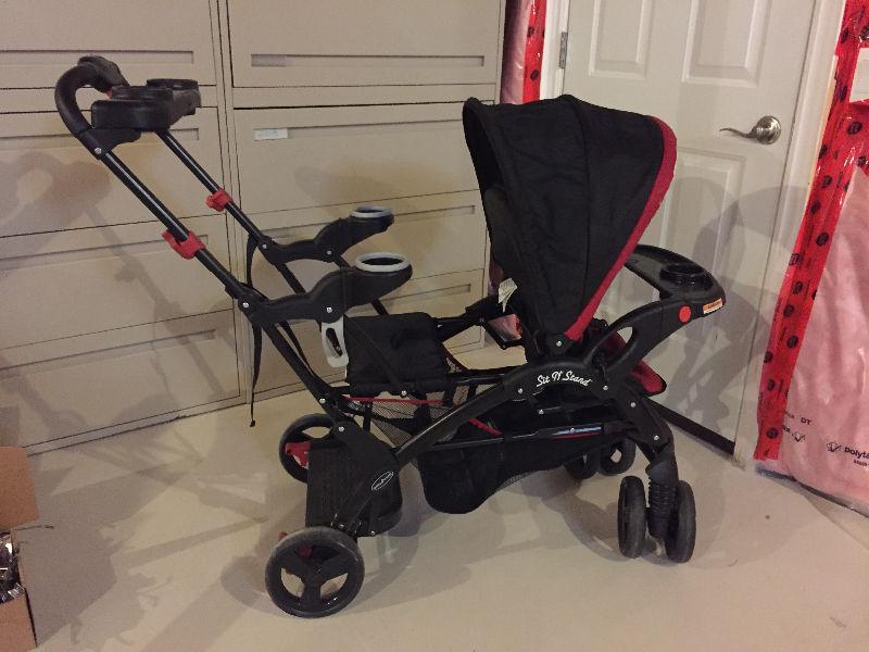 Stroller for 2 kids - sit and stand (Baby Trends)