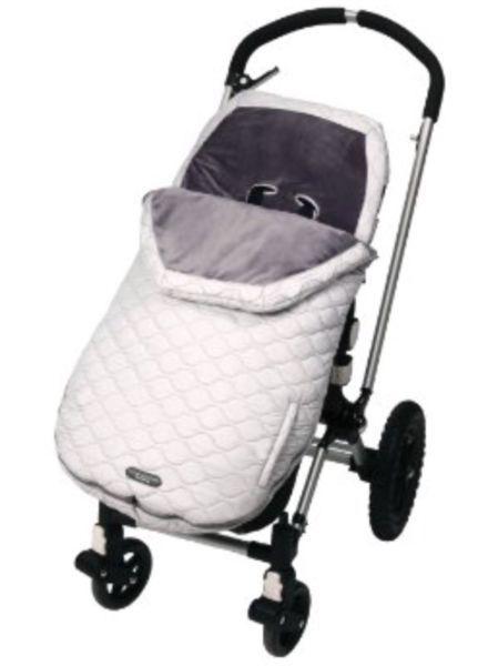 J.J. Cole Toddler Size Zipper Green Stroller Blanket