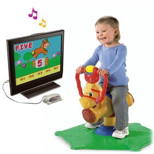 Fisher Price Laugh + Learn Smart Bounce + Spin Pony