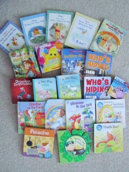 BOOKS, Books, Lots of BOOKS for TODDLERS & TOTS