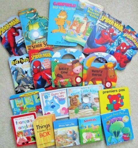 BOOKS, Books, Lots of BOOKS for TODDLERS & TOTS