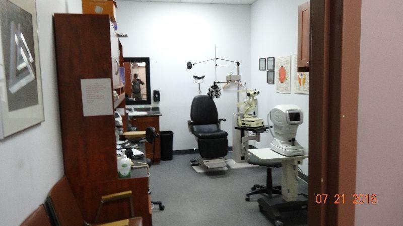 OPTOMETRY OFFICE FOR SALE