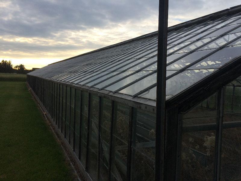 27 ft by 120 ft greenhouse