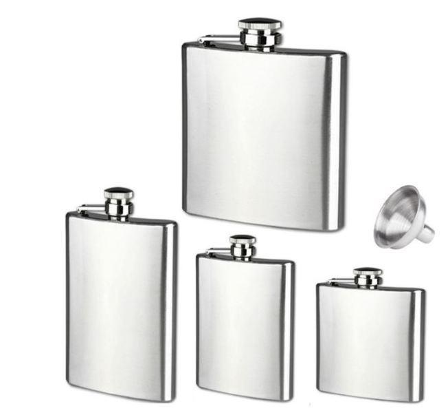 brand new stainless steel pocket Silver flask