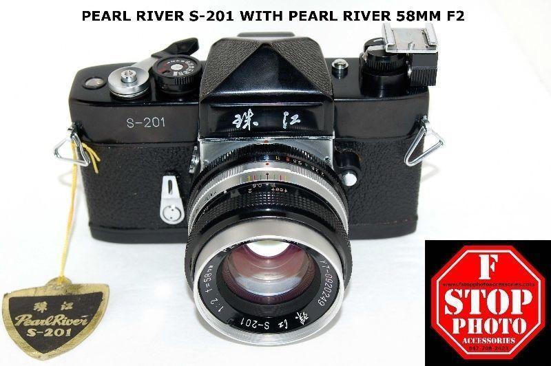 Guangzho Pearl River S-201 with Pearl River 58mm f2 Lens