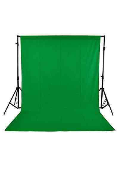 Studio backdrop support system with backdrop