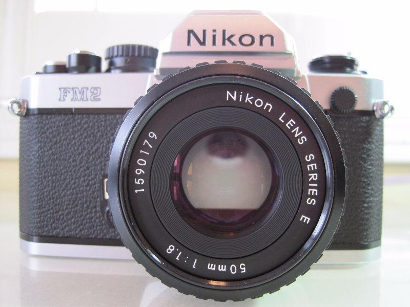 Nikon FM2N & 50 1.8 Lens