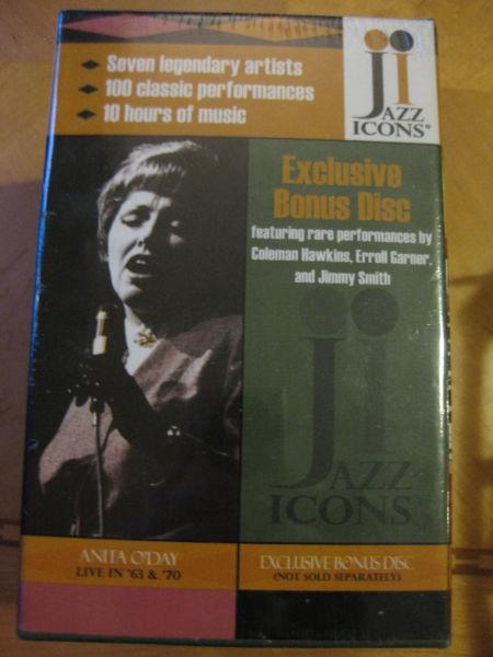 Jazz Icons: Series 4 Box Set (8 DVDs) - sealed unopened