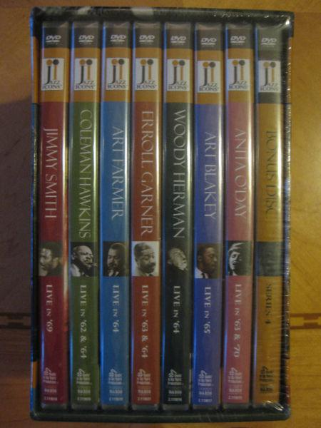 Jazz Icons: Series 4 Box Set (8 DVDs) - sealed unopened