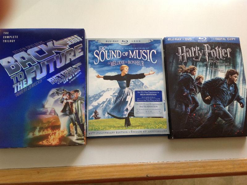 DVD box set & Bluray movies