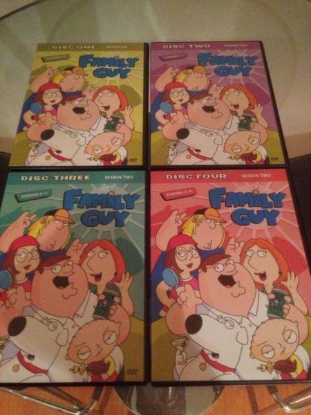 Family Guy DVD season 1 and 2