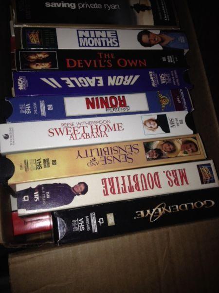 Over 200 VHS Movies