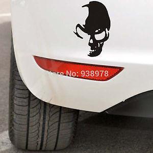 scorpion and skullcar decals