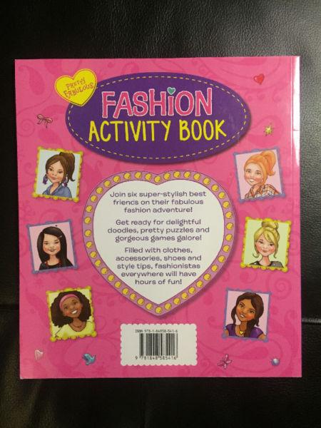 Combo: 2 girls activity books