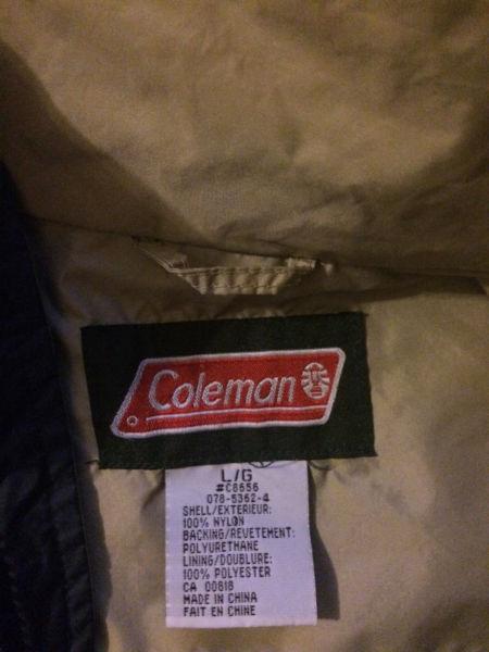 Coleman wind/rain proof jacket
