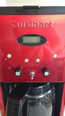 Red Cuisinart Coffee Maker