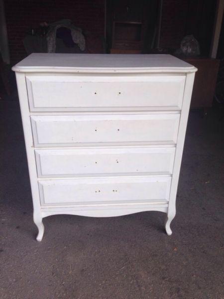 French dresser - just needs new hardware