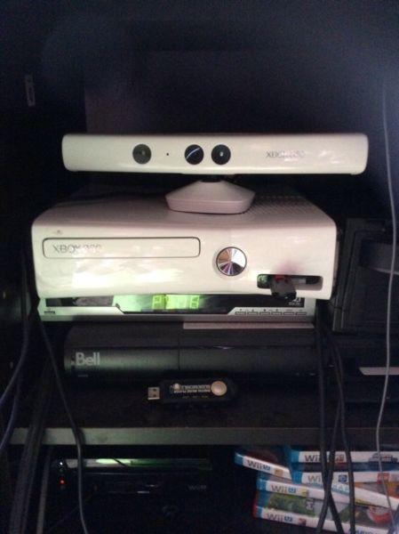Xbox 360 Kinect with 12 games and more