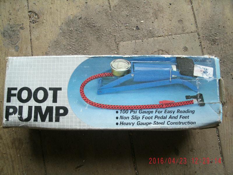 AIR PUMP FOOT OPERATED MODEL RD-TY20. 100 PSI