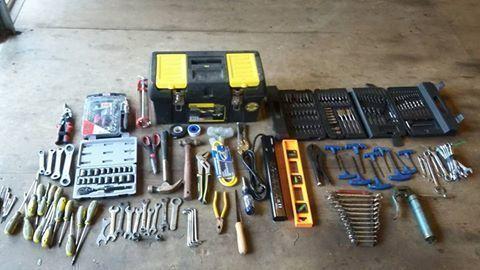 Lot of used assorted tools. All still have a lot of life