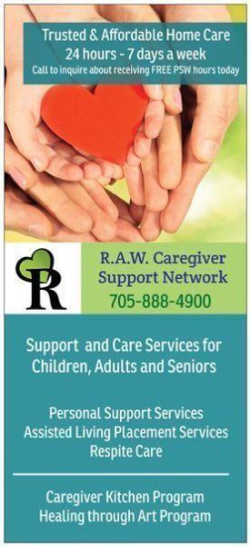 Collingwood/Area: Personal Support Care & Respite Services Team