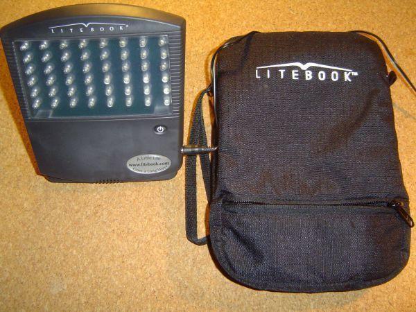 Litebook, model 1.2, White LED Light Therapy Lamp ALMOST NEW