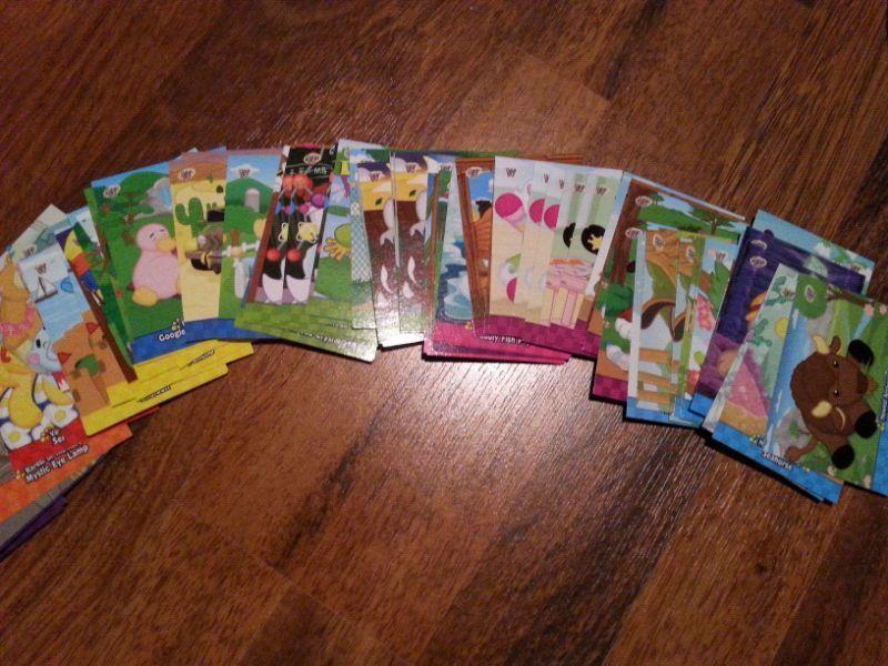 Webkinz collection cards