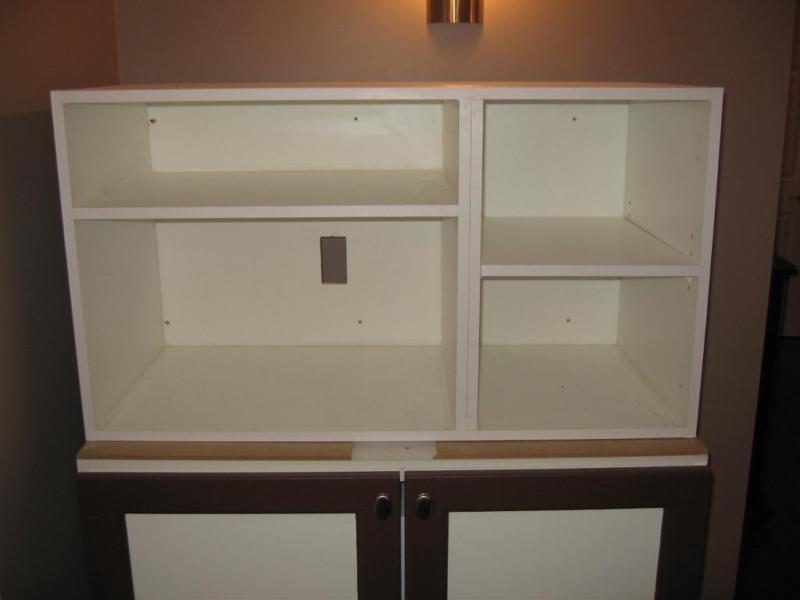 Custom 2 piece cabinet set
