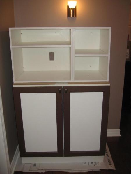 Custom 2 piece cabinet set