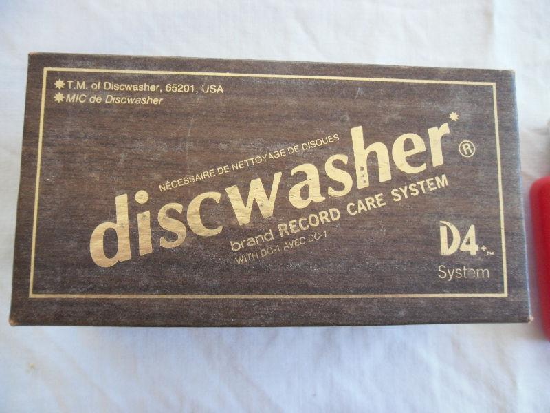 Discwasher record cleaning set