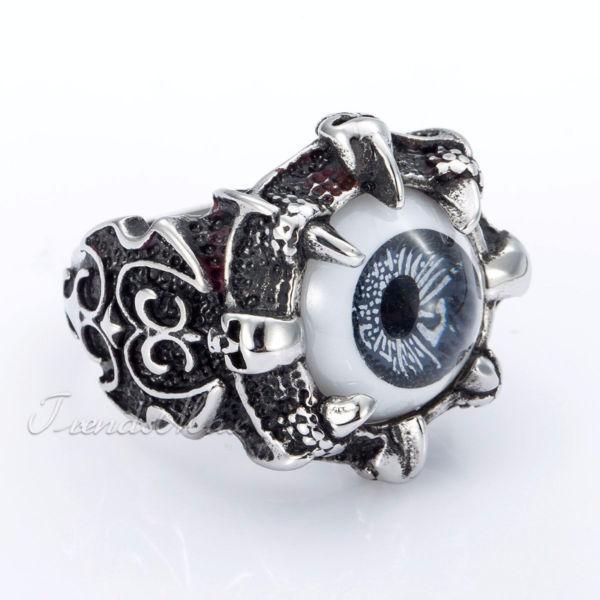 Dragon Claw Eyeball Ring - Size 9 OR 10