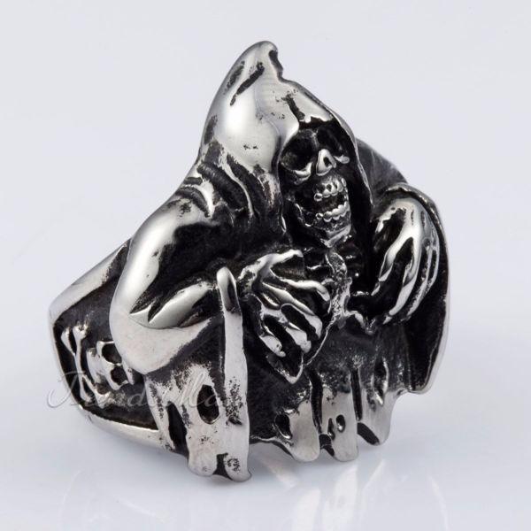 Grim Reaper Ring Size 10
