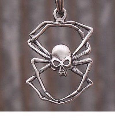 Pewter Spider + Snake Chain