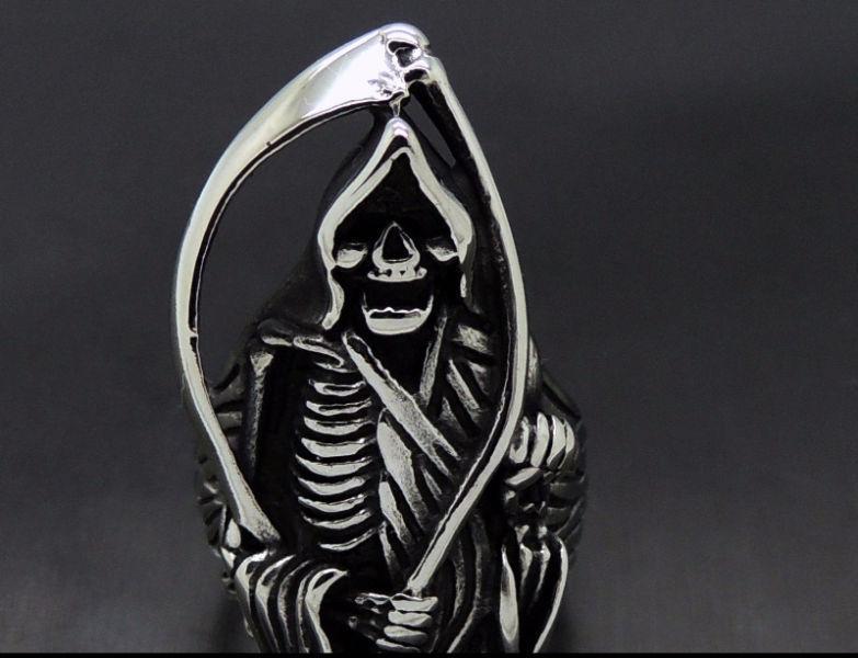 Sons of Anarchy - Grim Reaper Ring - Size 10