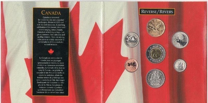 oh canada uncirculated coin set