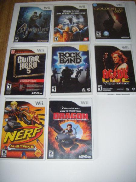 8 wii games for sale