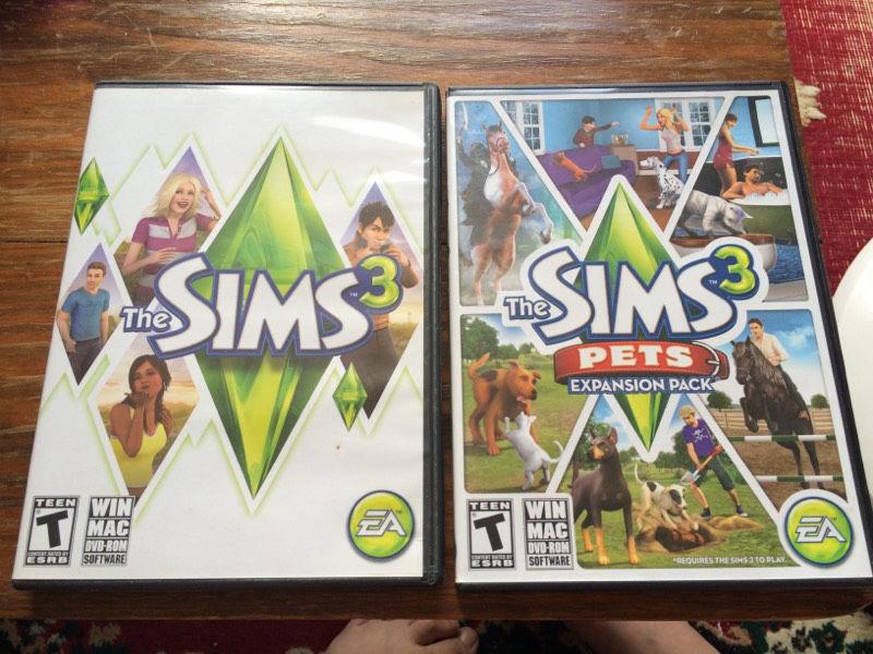 Wanted: The Sims 3 and The Sims 3 Pets expansion pack