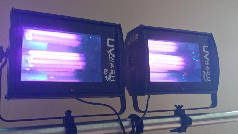 Elation UV Wash Black Lights