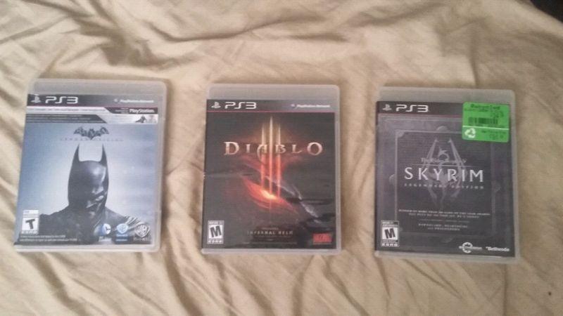 3 PS3 Games for sale