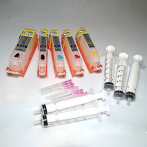 Refill Kit for Canon and HP printers, Bulk ink, Save $$$$