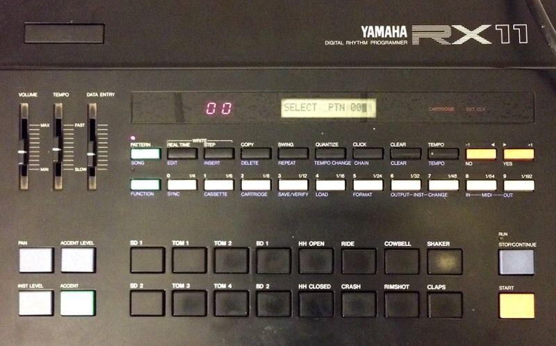 Yamaha RX11 Digital Rhythm Programmer Drum Machine